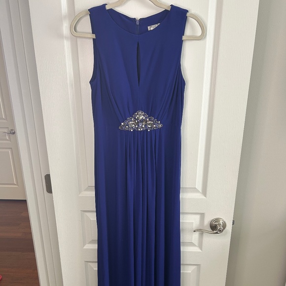 Dresses & Skirts - Royal Blue Embellished Evening Gown | Formal Event Dress